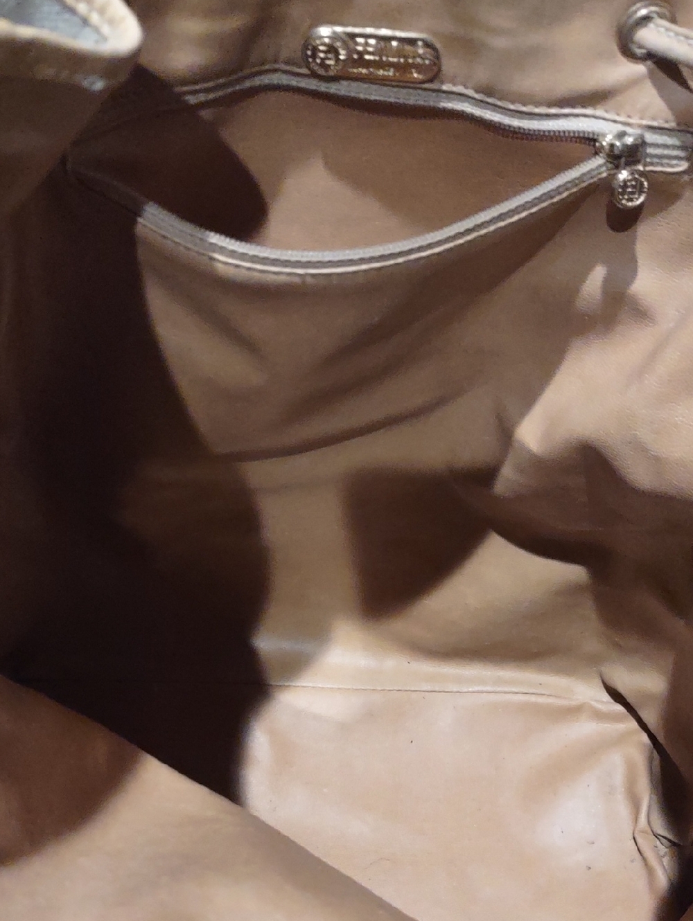 Fendi Authentic Bucket Shoulder Bag Purse, Read Description - Picture 13 of 16